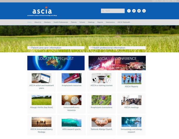 ASCIA Website
